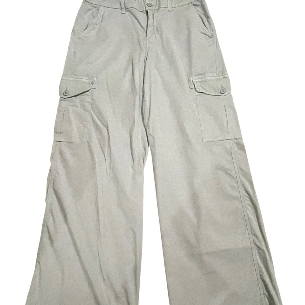 Women’s America Eagle Dreamy Drape Beige Cargo Pants